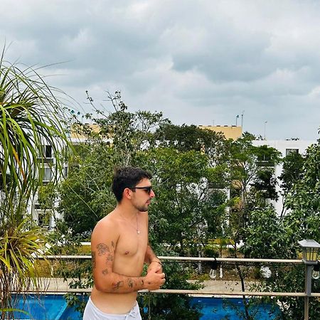 Franks House Apartment "Shared House" แคนคูน ภายนอก รูปภาพ